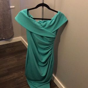 Turquoise dress